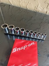 Snap-on tools 10pc  8-Point SAE Double Square 3/4