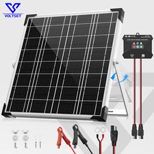 Solar Battery Trickle Charger 20W 12V Solar Panel Maintainer for Car Boat RV picture