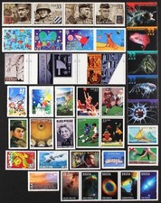 2000 U.S.  Commemorative Year Set, 100 stamps including Sheets MNH, see scans picture
