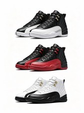 Men's Jordan Air Jordan 12 Retro Basketball Shoes US Shoe Size 7-12 picture