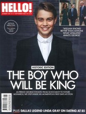 UK HELLO Magazine: Prince George at Eton, Princess Kate, King Charles, 21.9.26 picture