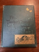 ANTIQUE 1881 - The Teacher's Dream by W.H. Venable (1st Edition) picture