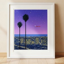 Hiroshi Nagai Urban Stardust  Limited 100 Edition Signed Framed picture