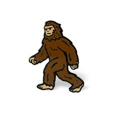 Winks For Days Bigfoot Sasquatch Hard Enamel Lapel Pin picture