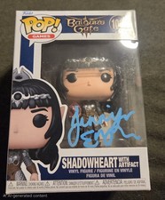 Funko Pop Shadowheart SIGNED Jennifer English w/ COA & Protector Baldurs Gate 3 picture