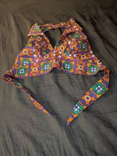 1960s Vintage Womens Hippy Halter Top Perfect Condition picture