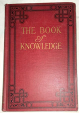 Vintage 1918 1st Edition “The Book of Knowledge”Children's Encyclopedia Vol 8 picture