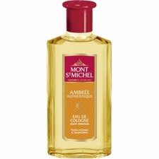 MONT ST MICHEL - AMBRÉE AUTHENTIQUE - EAU DE COLOGNE - 250 ml/FREE TRAVEL SPRAY picture