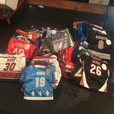 2006-07 & 2007-08 Upper Deck Mini Jersey Collection 37 Mini Jersey Lot picture