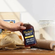 Fischers Honey, 24oz Raw and Unfiltered, Premium, Pure, Squeeze Bottle picture