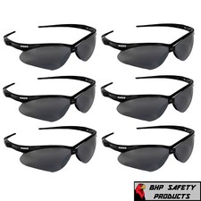 (6 PAIR) KLEENGUARD NEMESIS SAFETY GLASSES SMOKE MIRROR LENS SUNGLASSES 25688 picture