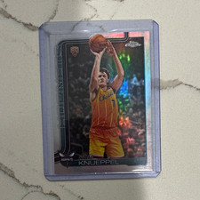 2025-26 Topps Chrome Update Series Kon Knueppel Refractor RC #154 Hornets picture