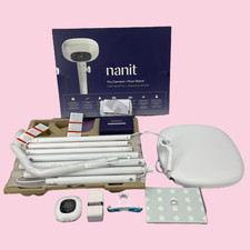 Nanit Pro Smart N303NW Baby Monitor & Stand White 1080p Wi-Fi Camera #NO1955 picture