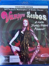 Vampyros Lesbos BRAND NEW Blu-ray Astonishing cult classic Jess Franco sexy RARE picture
