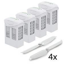 4 Pairs Propeller + 4pcs DJI Phantom 4 Lipo Intelligent Battery 15.2V 5870mAh picture