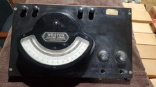 Vintage Weston Model 273 Milliamperes D.C. Meter Serial #6196 Early Industrial picture