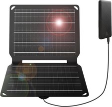 FlexSolar E10 10W Portable Solar Panel USB-A Charger for Hiking Camping Open Box picture