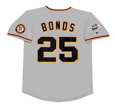 Barry Bonds San Francisco Giants 2002 World Series Road Jersey Men's (L-XL) picture