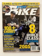 Hot Bike Magazine August 2005 Matt Hotch Custom V-Rod Motorcycles picture