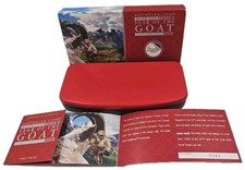Australia 2015 Year Goat Sheep Ram Lunar 3 Coin Silver Proof Set SERIAL #0343 picture