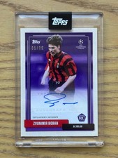 2023 Topps Lost Rookies AC Milan Zvonimir Boban Autograph /25 Auto picture