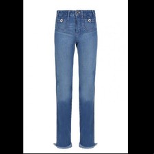 CHLOE Gorgeous Straight Leg Denim Pants**US 2 $1280 picture