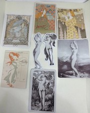 Vintage Style Sticker Set Art Deco Vintage Beautiful Women In Art History #Mood picture