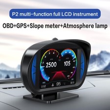 OBD2+GPS HUD Car Gauge Head Up Digital Display Speedometer Turbo RPM Alarm Temp picture
