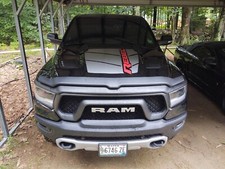 Hood New  Graphic. Compatible with Ram Rebel Hood Truck Vinyl Decal   picture