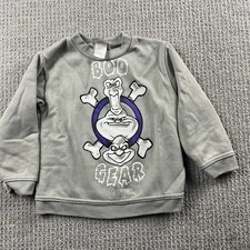 Vtg 1995 Casper The Friendly Ghost Sweatshirt Boo Gear Halloween Youth XS 4/5 picture