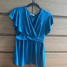 Ekouaer Women's Blue Blouse picture
