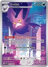 Crobat Holo Illustration Rare ME04: Chaos Rising 093/086 NM picture