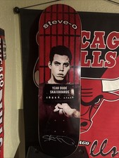Signed Steve-O Mugshot Skateboard Deck Jackass Wildboys MTV Rare picture