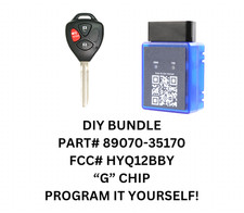 DIY BUNDLE FOR 2010-20 4 RUNNER VENZA RAV4 YARIS HYQ12BBY G CHIP 89070-35170 picture