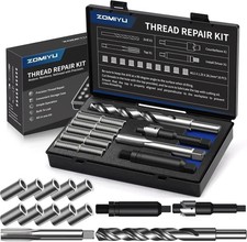 M8x1.0 Metric Thread Repair Kit, One-Piece Inserts (10PCS,11.7mm) picture