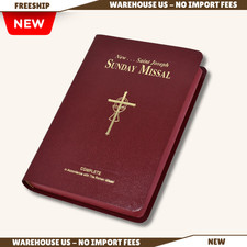 NEW St.Joseph Sunday Missal-Large Type Edition, 9780899428222, FREESHIP picture