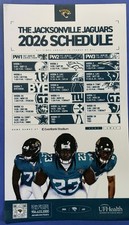 2026 JACKSONVILLE JAGUARS Schedule 🏈 NFL Football Sked WILDLY COOL MAGNET‼️ picture
