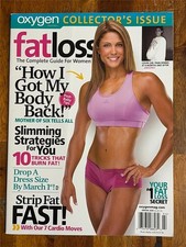 OXYGEN Women's Fitness bodybuilding FAT LOSS magazine FRAN DENNIS Winter 2009 picture