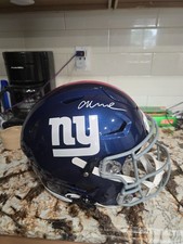 Abdul Carter Signed Autographed Speed Flex Helmet Beckett COA Giants picture