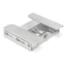 Silver Aluminum Adjustable 4'' Jack Plate Tool for Outboard Boat, JPL4400 picture