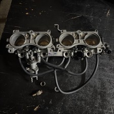 01-06 HONDA CBR600F4I CBR 600 F4I OEM THROTTLE BODY ASSEMBLY 16400-MBW-J22 GOOD picture