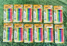 (12) Five Pack BiC Brite Liner Highlighter, Assorted Colors 90837  TOTAL  OF 60 picture