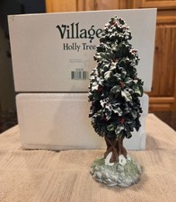 Vintage Department 56 Village Holly Tree #52630 Christmas picture