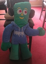Gumby Green Plush 1995 Peek-A-Boo Toys Plush Stuffed Large 40