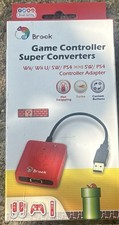 Brook Game Controller Converter Wii/WiiU/SW/PS4 - SW/PS4 Controller Adapter NEW picture