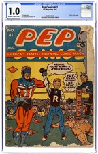 Pep Comics #41 CGC 1.0 1943 4679124019 picture