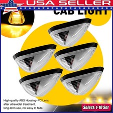 1-10xClear Amber LED Cab Roof Marker Light For 05-07 Ford E-150 E-250 E-350 E450 picture