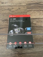 Cobra SC201 Dual View Smart Dash Cam - Black - Real Time Driver Alerts & Navi picture