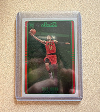 Panini 2018-19 Chronicles Studio Trae Young Rookie RC Green #298 Hawks picture