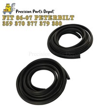 2x Door Rubber Weatherstrip Seal 13.5 Ft For Peterbilt 359 370 377 379 380 86-07 picture